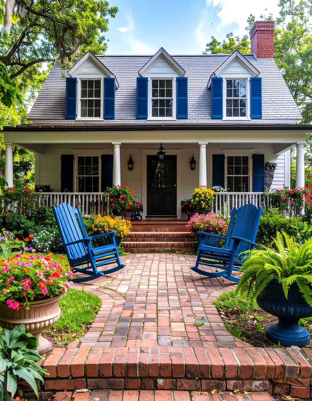 The Classic Southern Charm - 30 front yard decor ideas