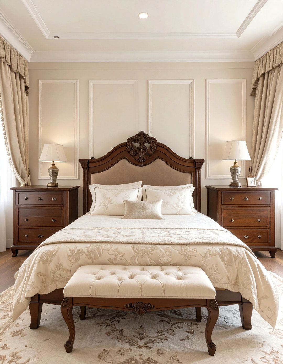 The Classic Traditional Bedroom - 30 cool bedroom ideas