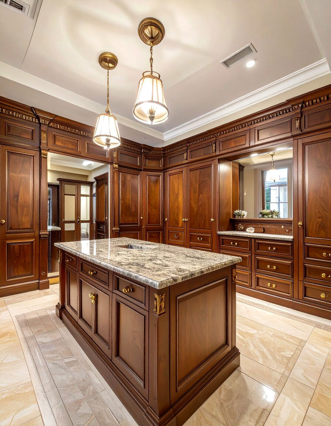 The Classic Traditional Dressing Room - 30 closet makeover ideas