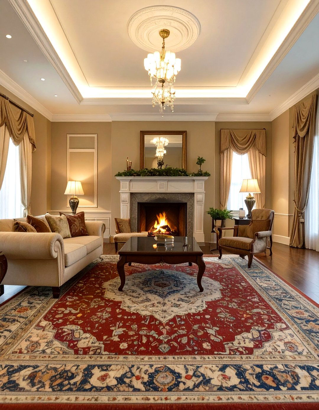 The Classic Traditional Living Room - 30 mens living room ideas