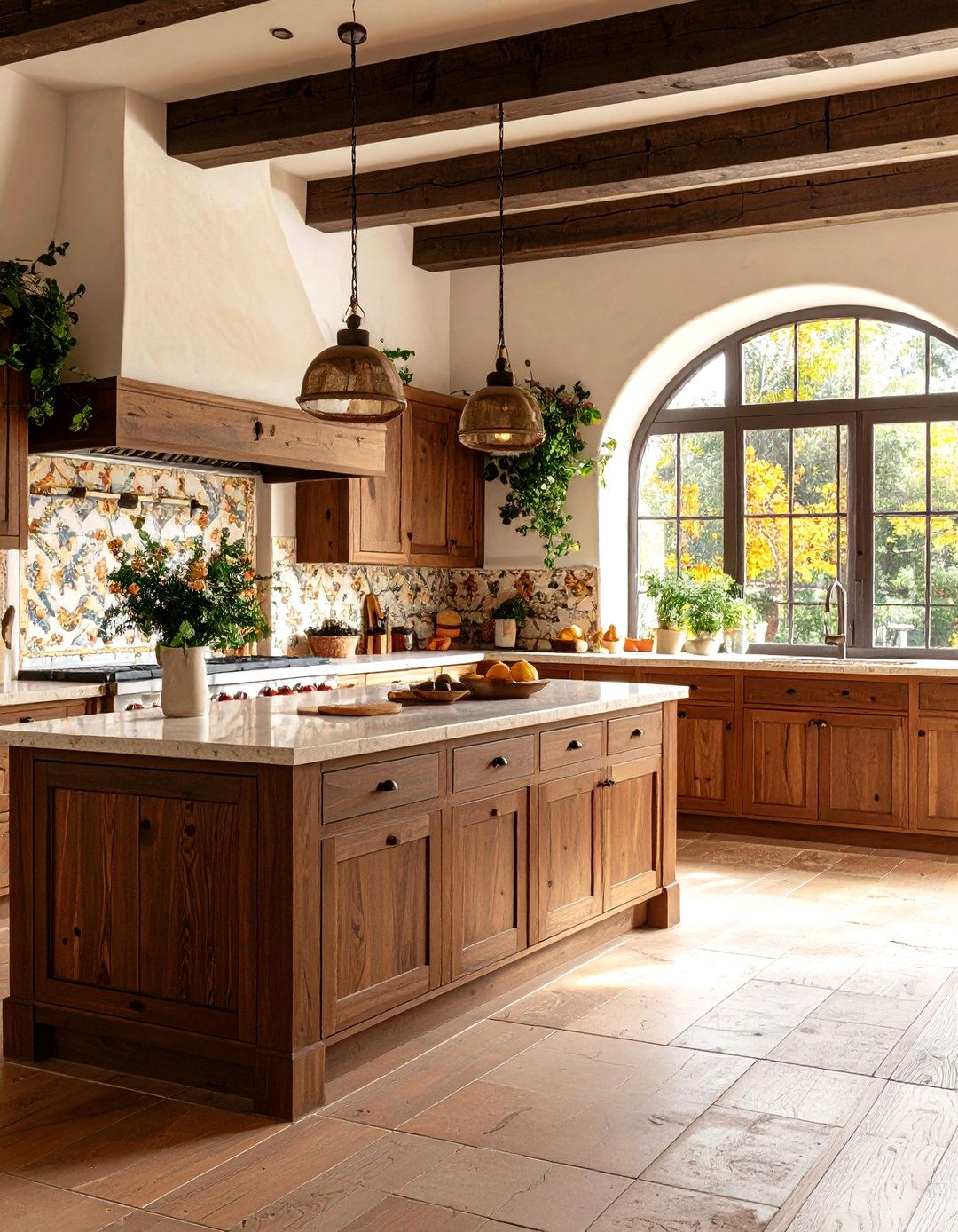 The Classic Tuscan Countryside Kitchen - 30 kitchen improvement ideas miprenovate