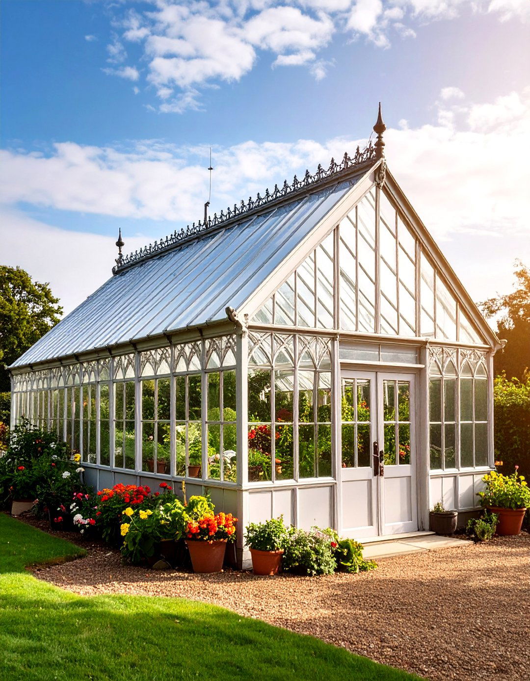 The Classic Victorian Greenhouse - 30 backyard greenhouse ideas