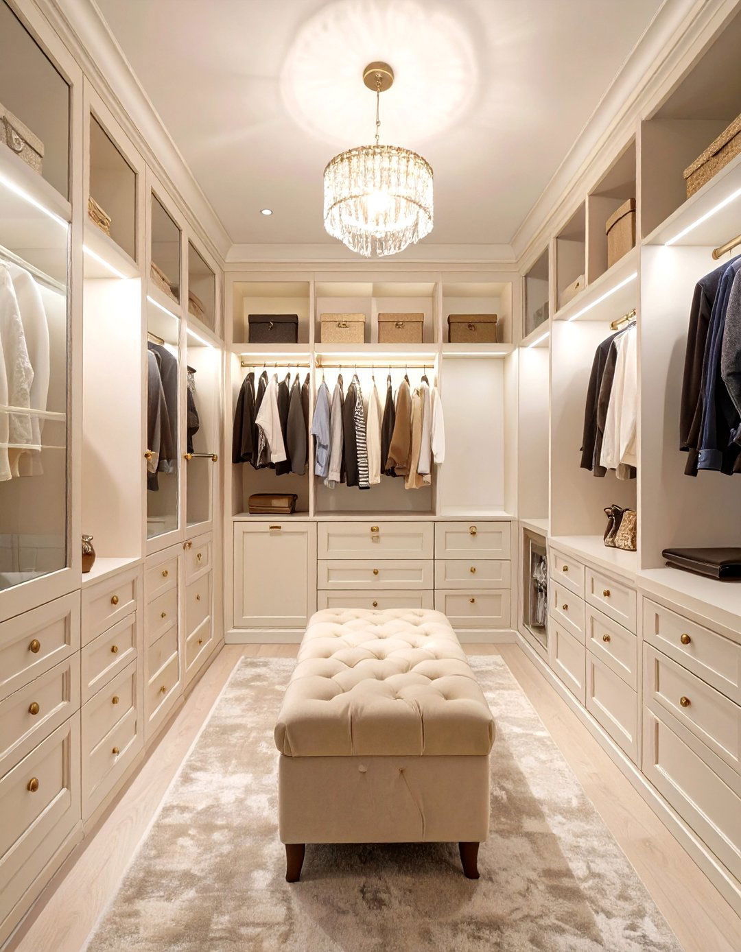 The Classic Walk In Wardrobe Design - 30 bedroom wardrobe design ideas