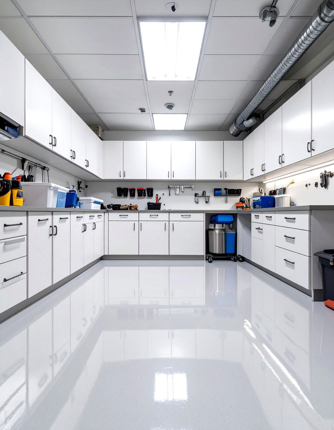 The Clean Room Hobby Space - 30 diy garage workshop ideas