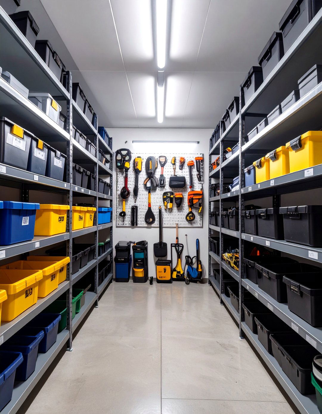 The Clean and Organized Utility Garage - 30 garage decor ideas