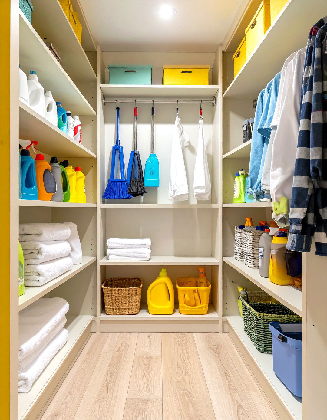 The Cleaning Supply Hub Hallway Linen Closet - 30 hallway linen closet ideas