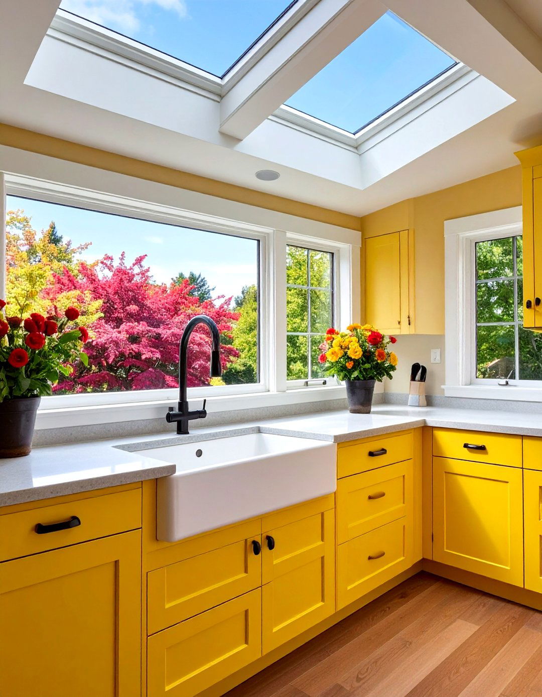 The Clerestory Windows Above the Kitchen Sink - 30 kitchen window ideas over sink