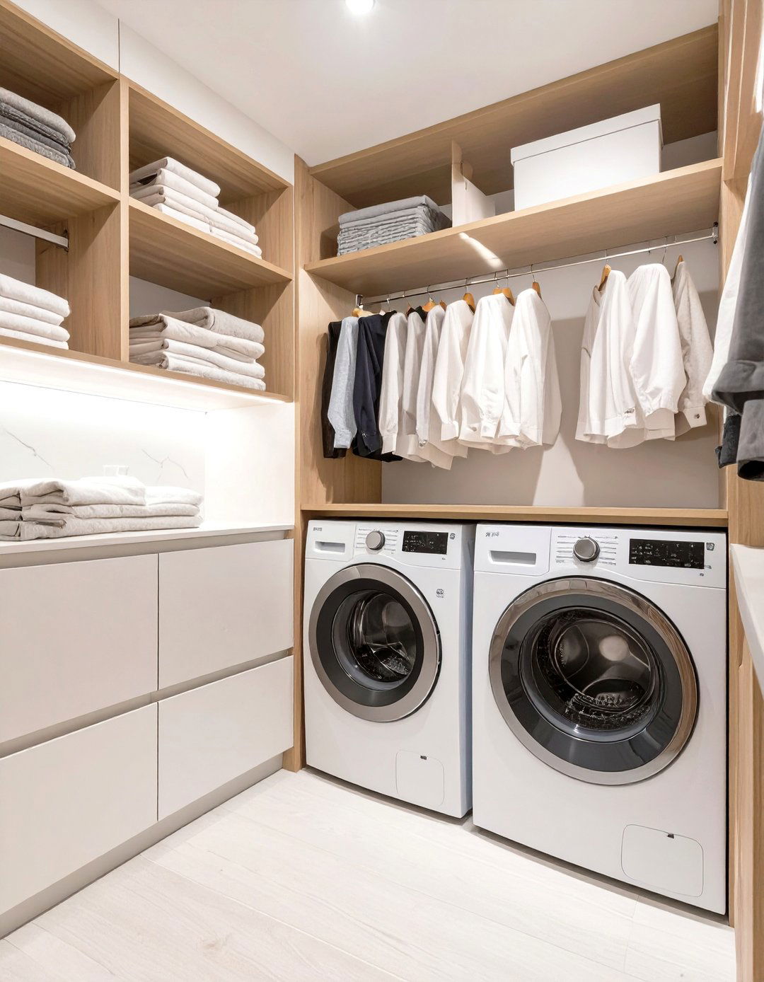 The Closet with Integrated Laundry - 30 modern closet design ideas