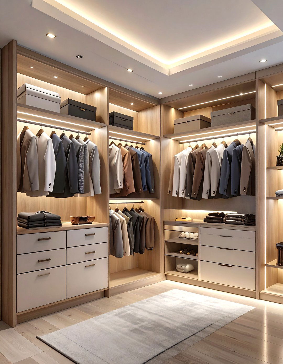 The Closet with Integrated Technology - 30 modern closet design ideas