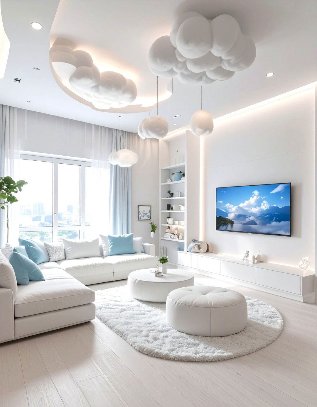 The Cloud Nine Gaming Loft - 30 game room decor ideas
