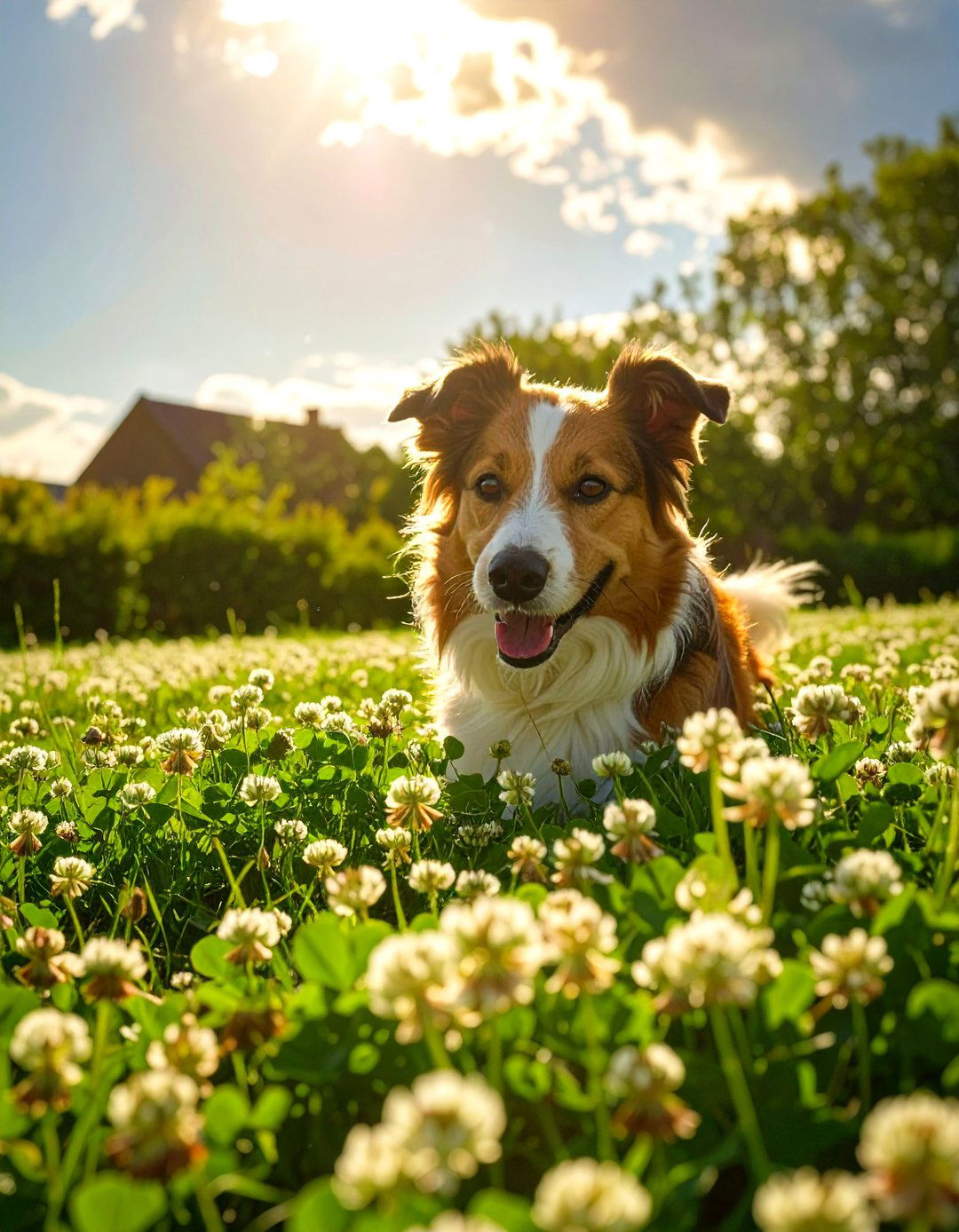The Clover Lawn Alternative - 30 dog-friendly backyard ideas on a budget