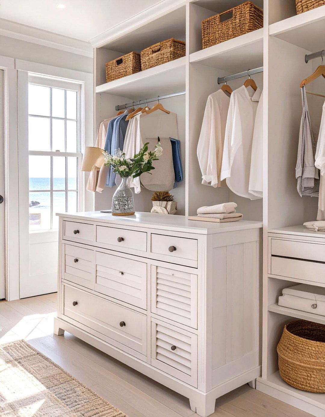 The Coastal Beach House Closet Dresser - 30 closet dresser ideas