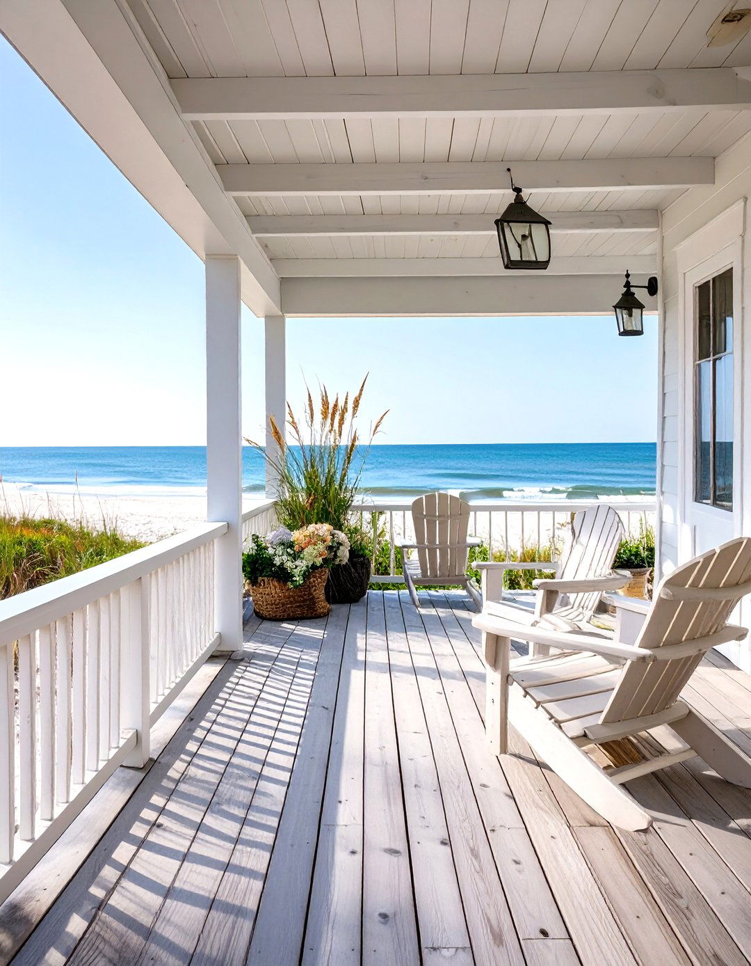 The Coastal Beach House Deck - 30 cool deck ideas