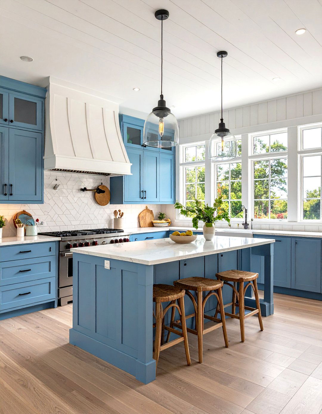 The Coastal Beach House Kitchen - 30 kitchen design gallery ideas