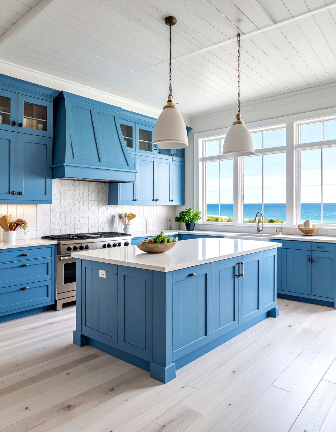 The Coastal Beach House Kitchen - 30 dream kitchen ideas