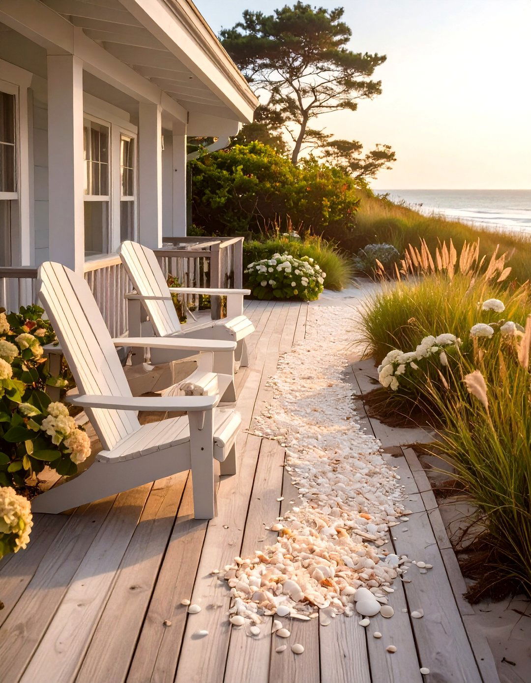 The Coastal Beach Inspired Retreat - 30 custom landscape design ideas