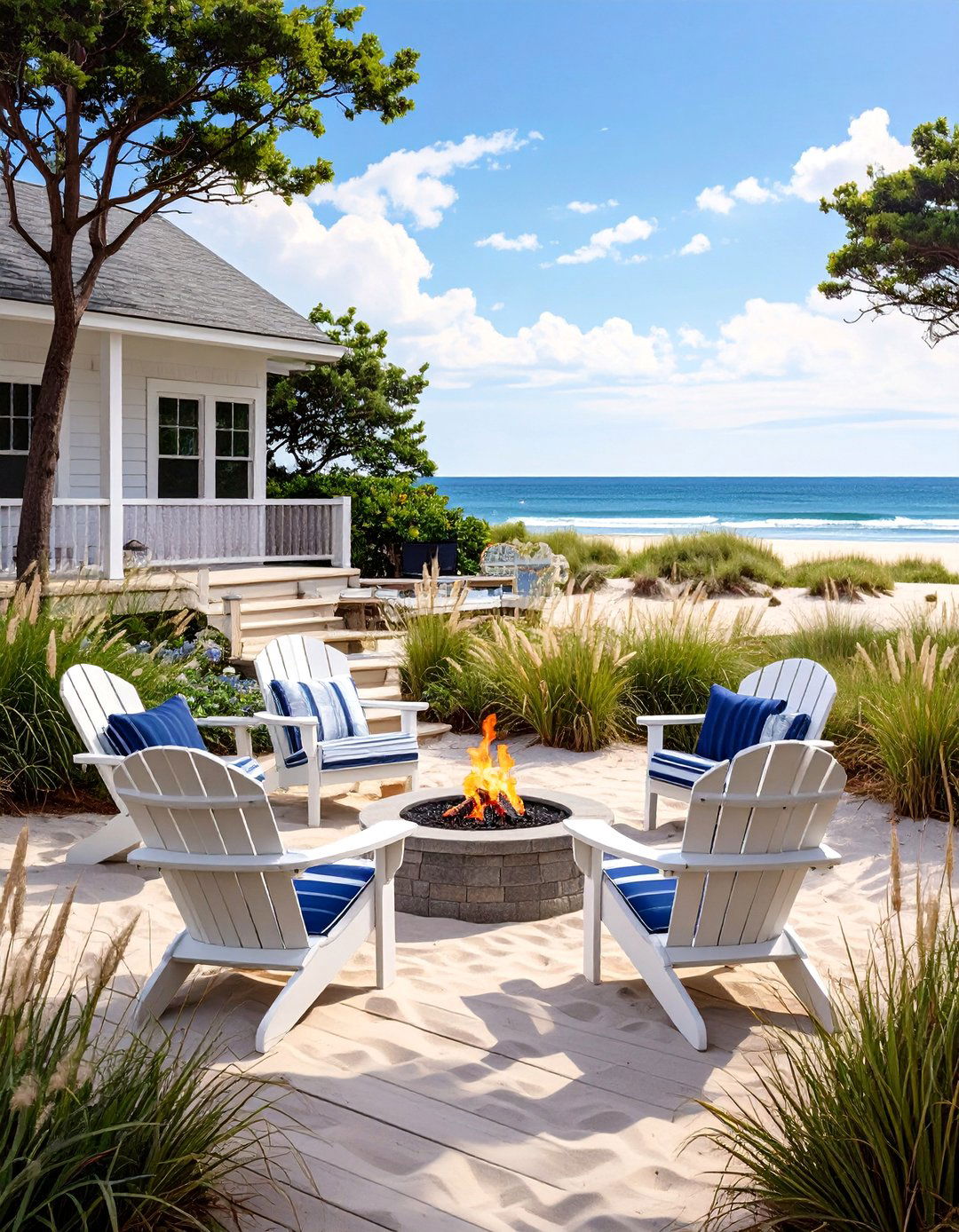 The Coastal Beach Vibe - 30 backyard oasis ideas