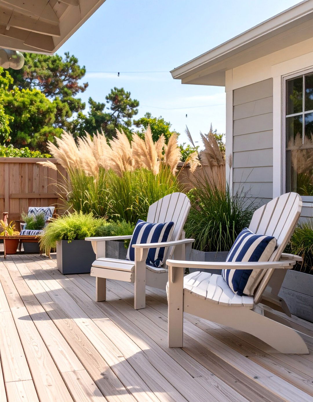 The Coastal Beach Vibe - 30 ai small backyard design ideas
