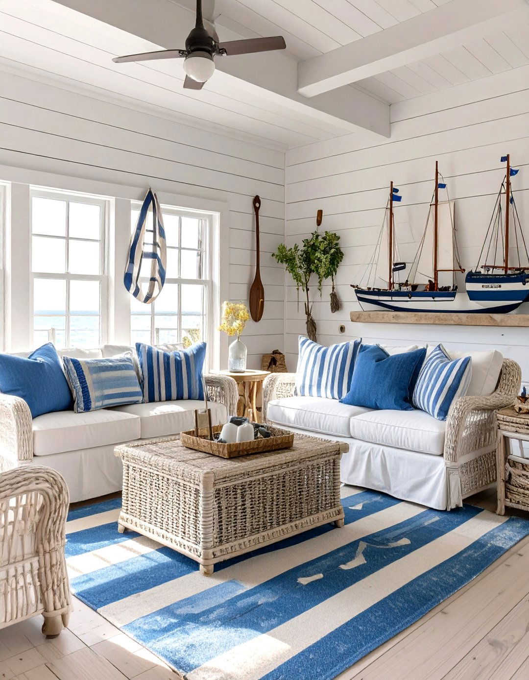 The Coastal Boathouse Retreat - 30 man cave furniture ideas