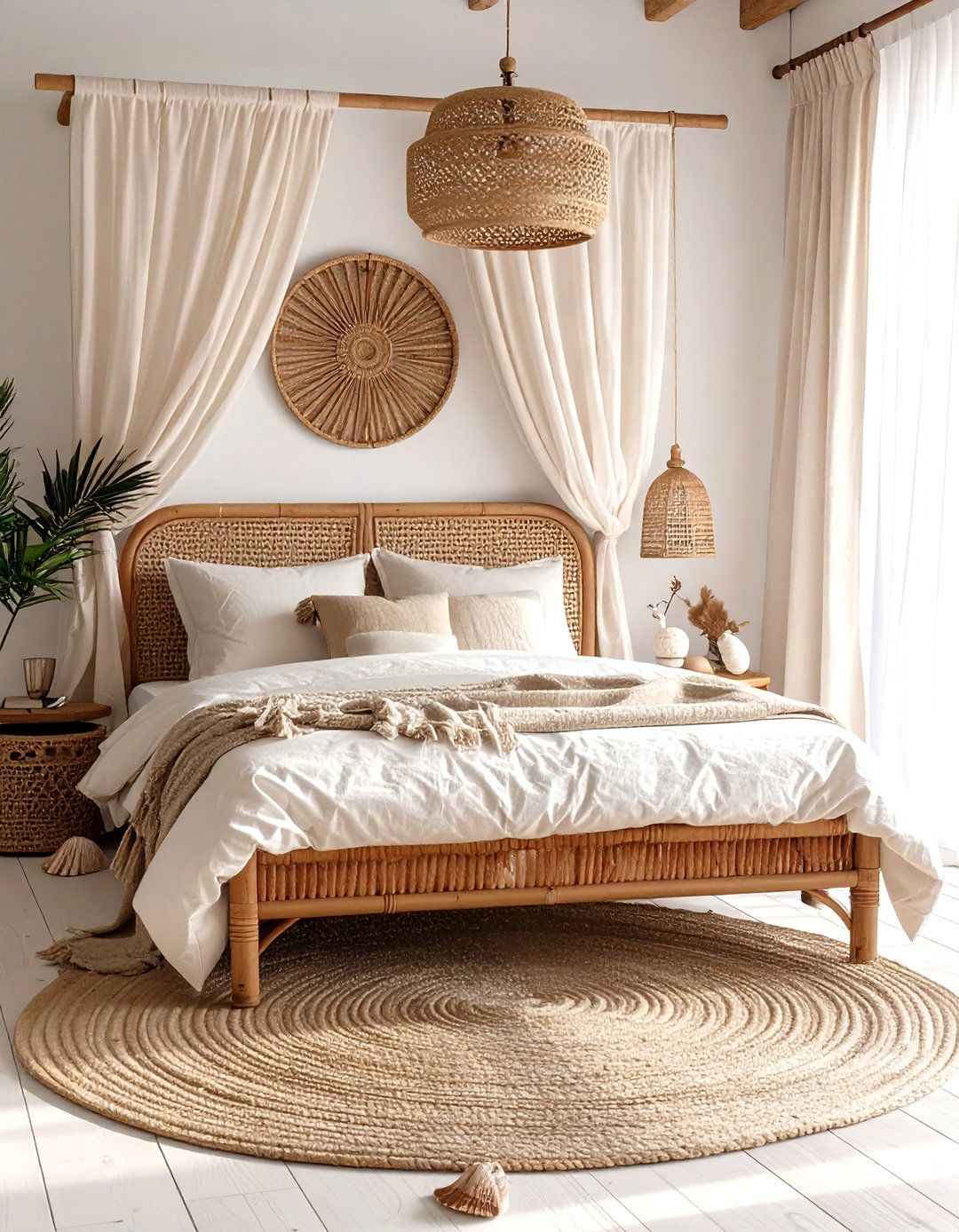 The Coastal Boho Chic Bedroom - 30 ai boho chic bedroom ideas