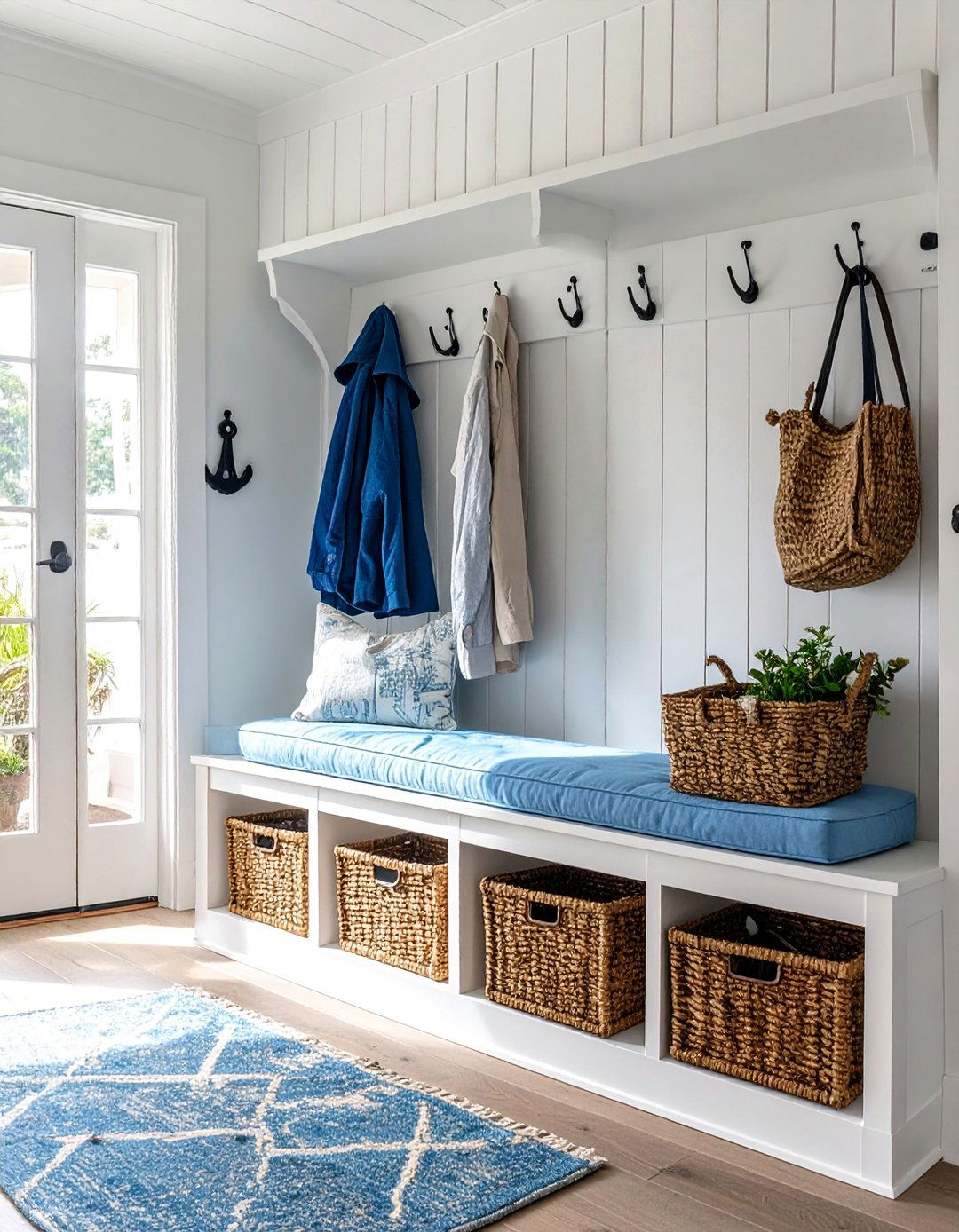 The Coastal Breeze Closet - 30 coat closet ideas