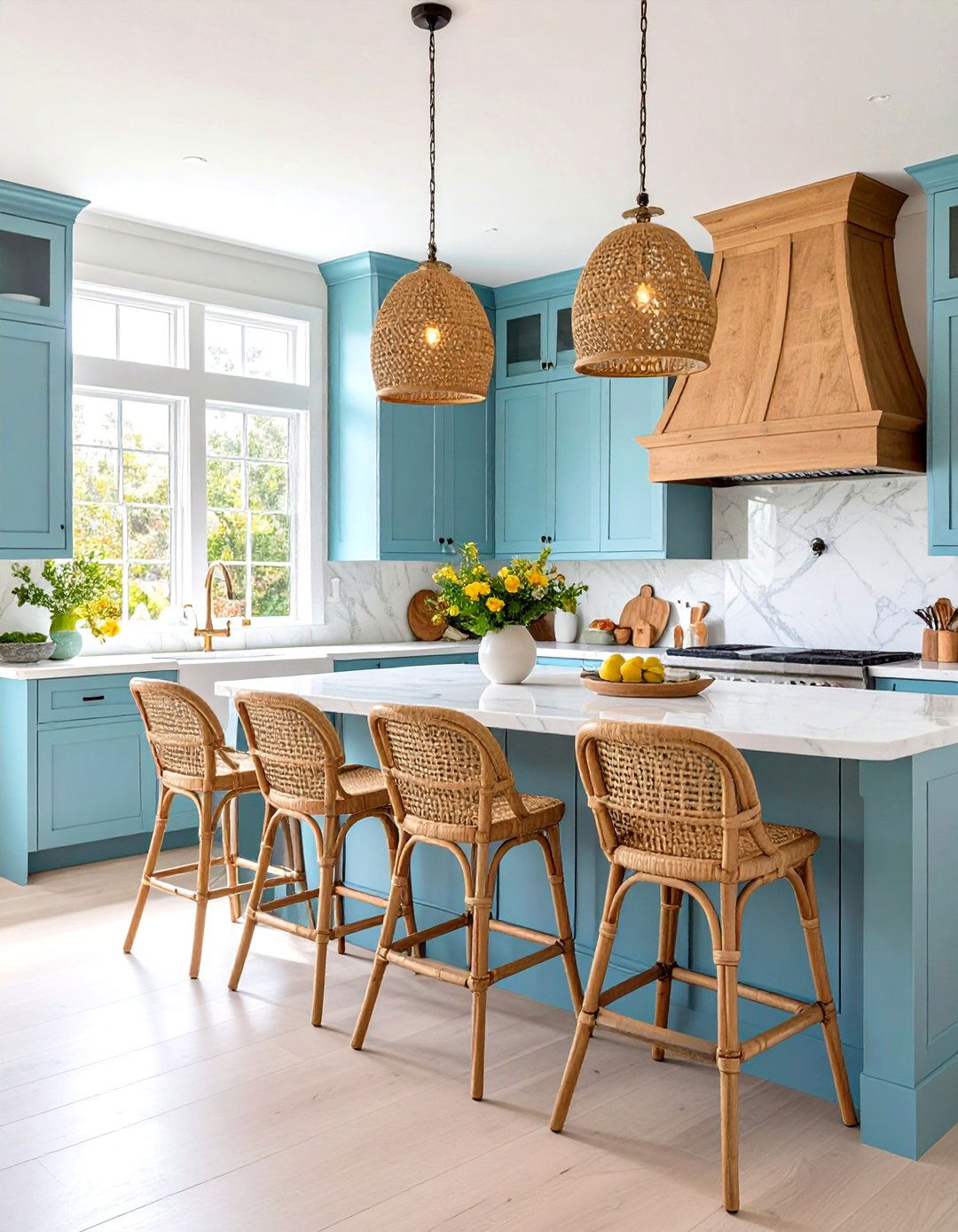 The Coastal Breeze Kitchen - 30 kitchen remodels ideas