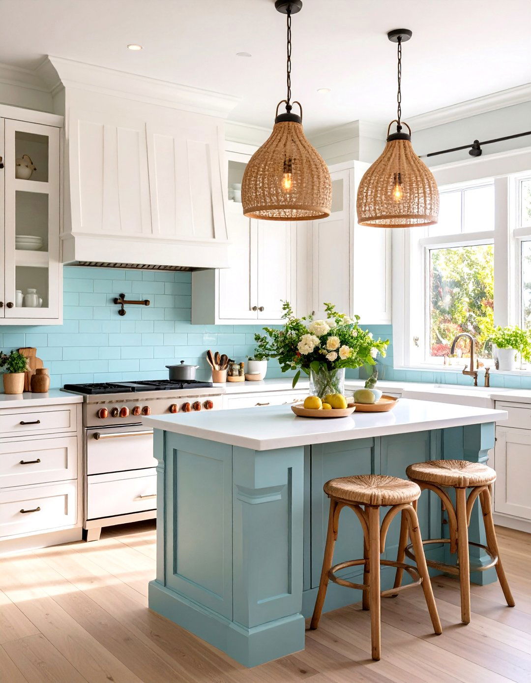 The Coastal Breeze Kitchen - 30 interior design for kitchens ideas