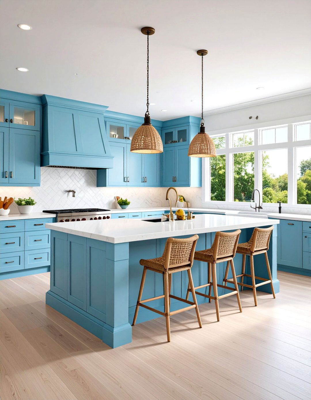 The Coastal Breeze Kitchen - 30 kitchen inspiration