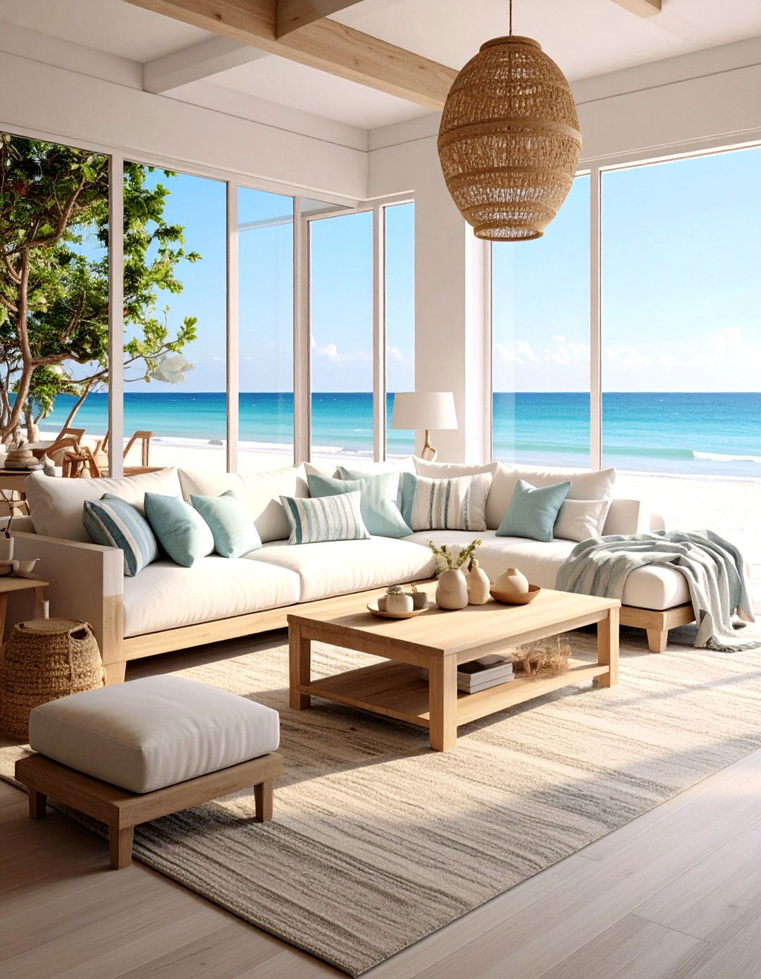 The Coastal Calm Living Room - 30 living room decoration ideas