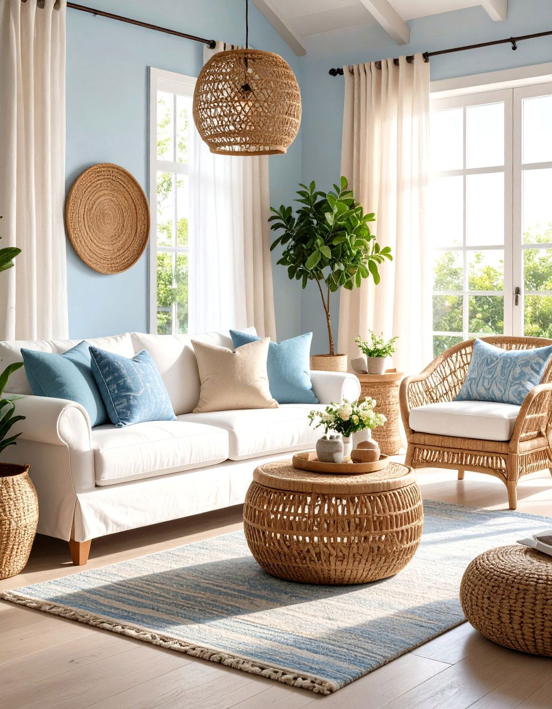 The Coastal Calm Small Living Room - 30 ideas for small living room