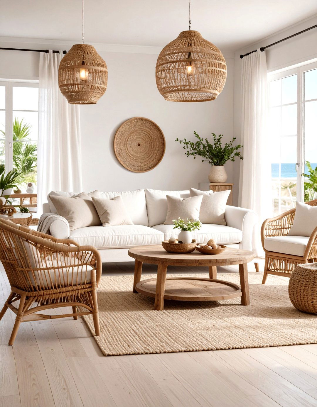 The Coastal Chic Family Room - 30 family room design ideas