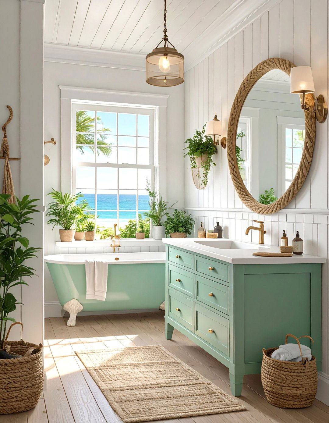 The Coastal Cottage Bathroom - 30 bathroom remodel ideas on a budget