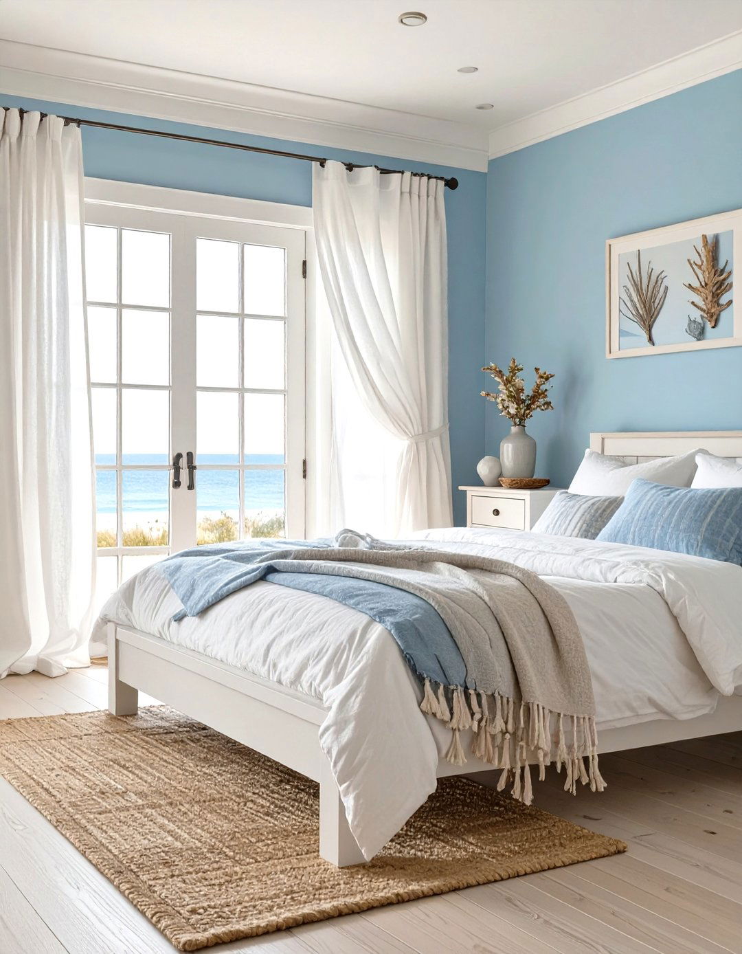 The Coastal Escape Bedroom - 30 girl bedroom ideas
