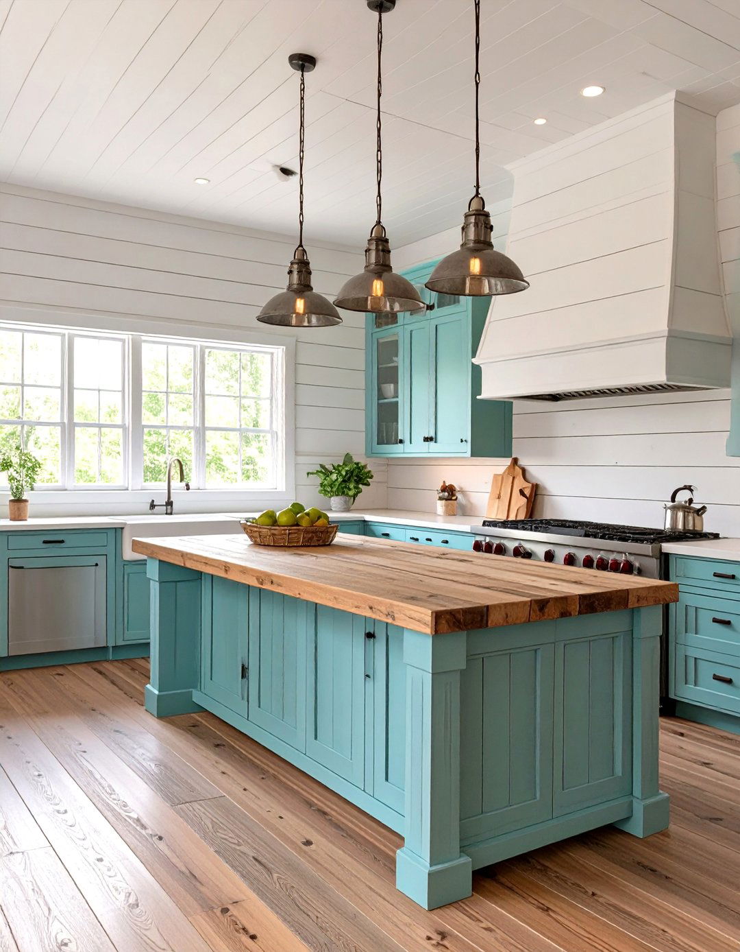 The Coastal Farmhouse Fusion - 30 coastal interior design ideas