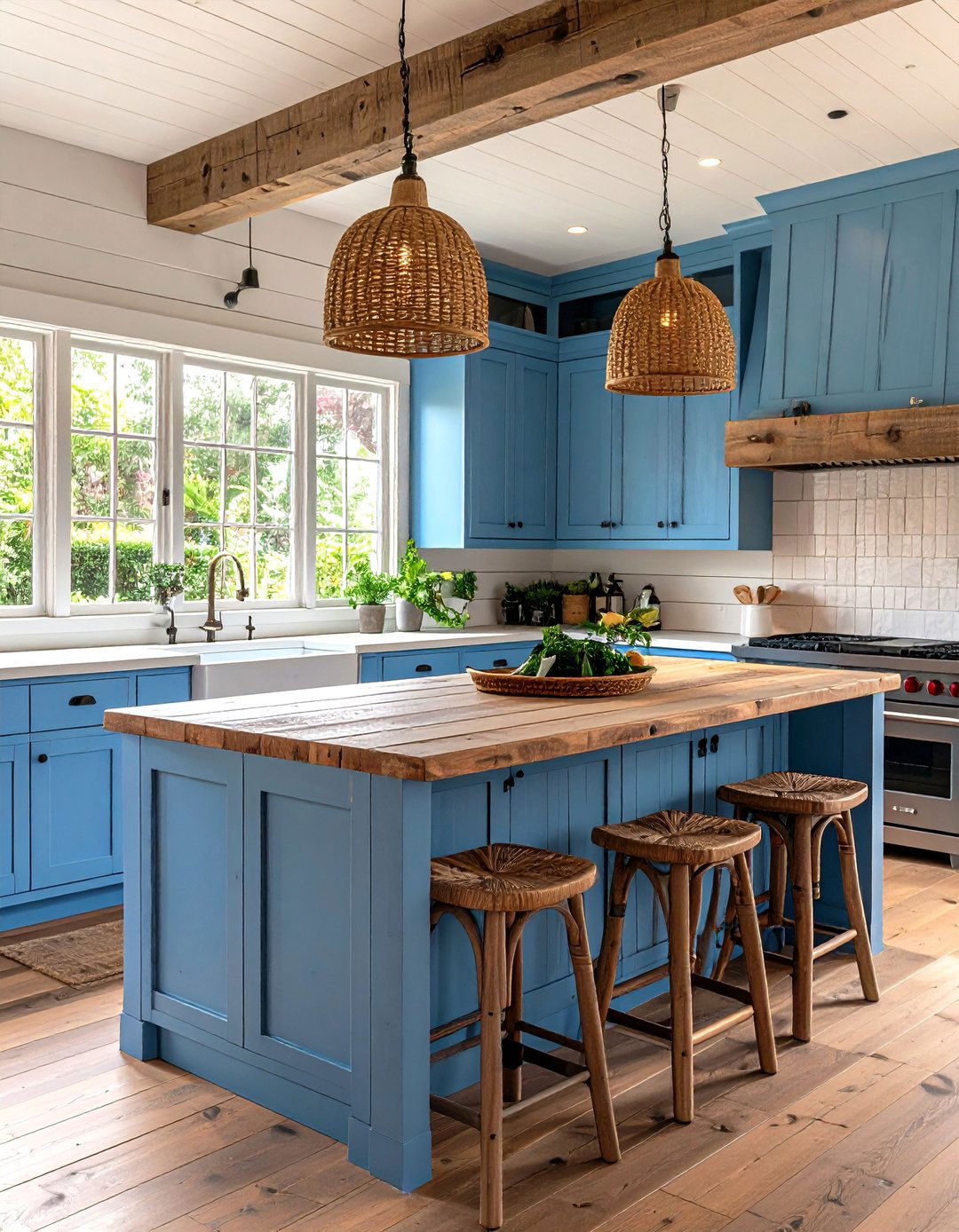 The Coastal Farmhouse Kitchen - 30 italian kitchen design ideas