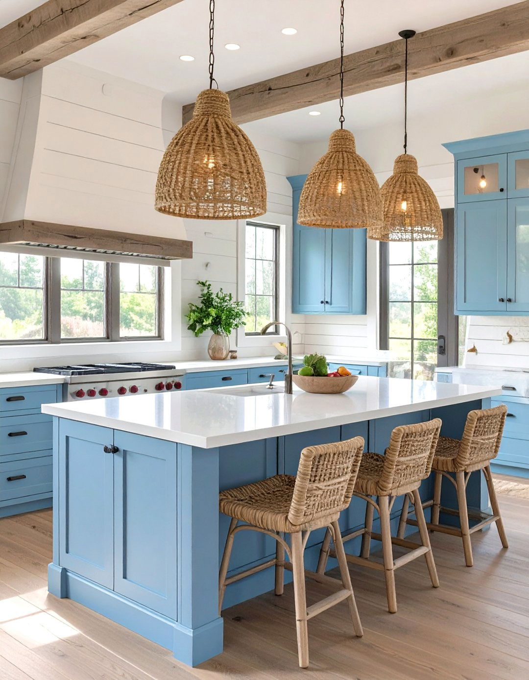 The Coastal Farmhouse Kitchen Concept - 30 ai modern farmhouse kitchen ideas