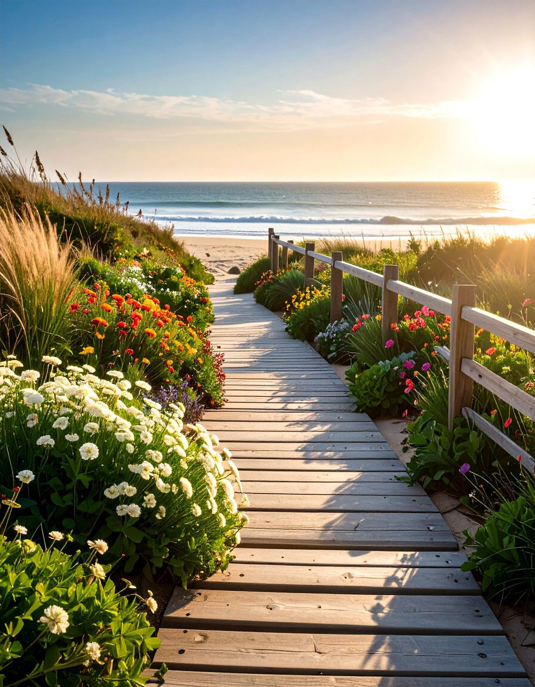 The Coastal Flower Garden - 30 flower garden layout ideas