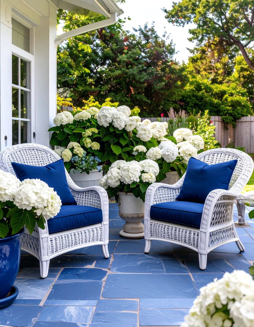 The Coastal Grandmother Backyard - 30 backyard remodel ideas