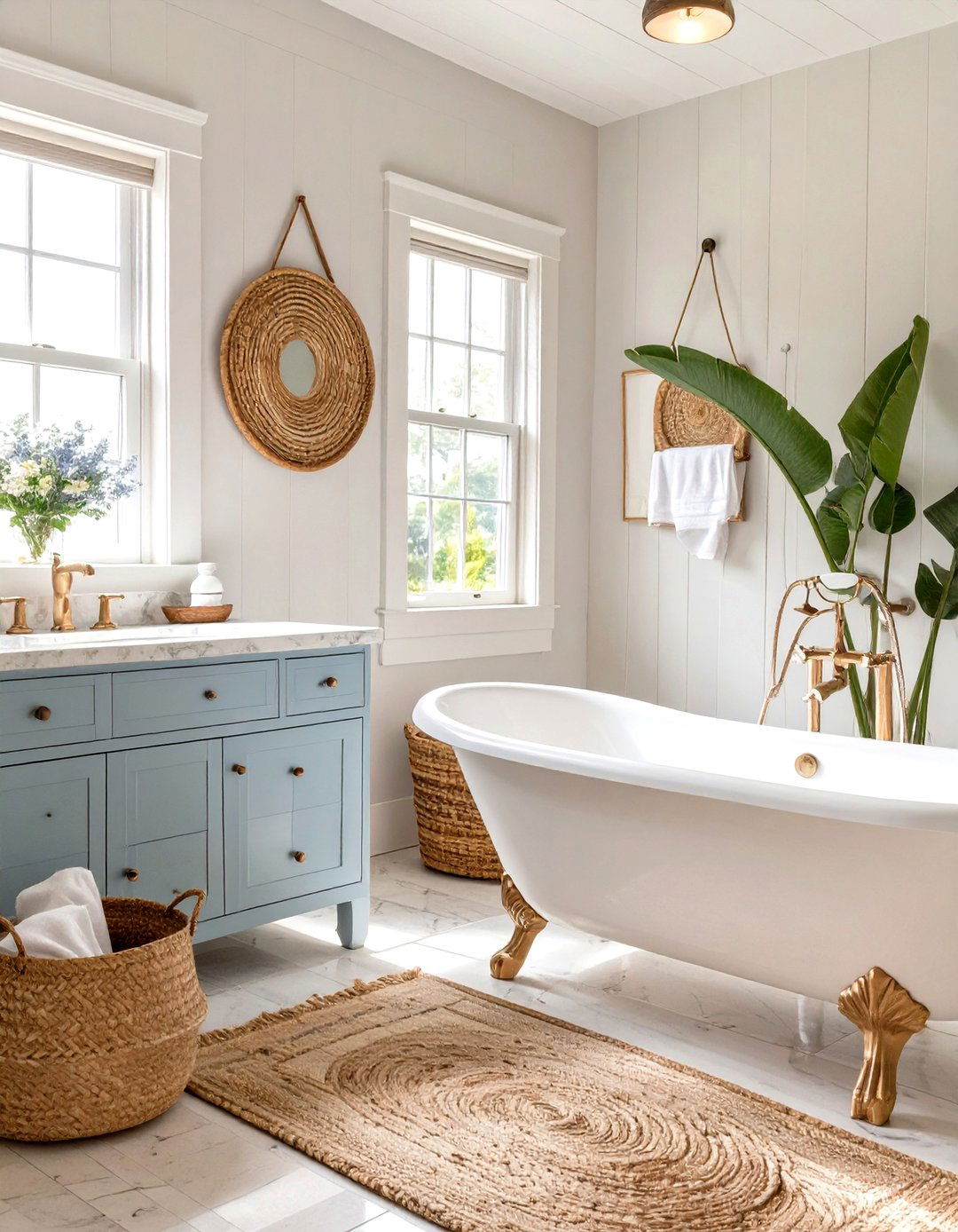 The Coastal Grandmother Bathroom - 30 home decor ideas thehometrotters