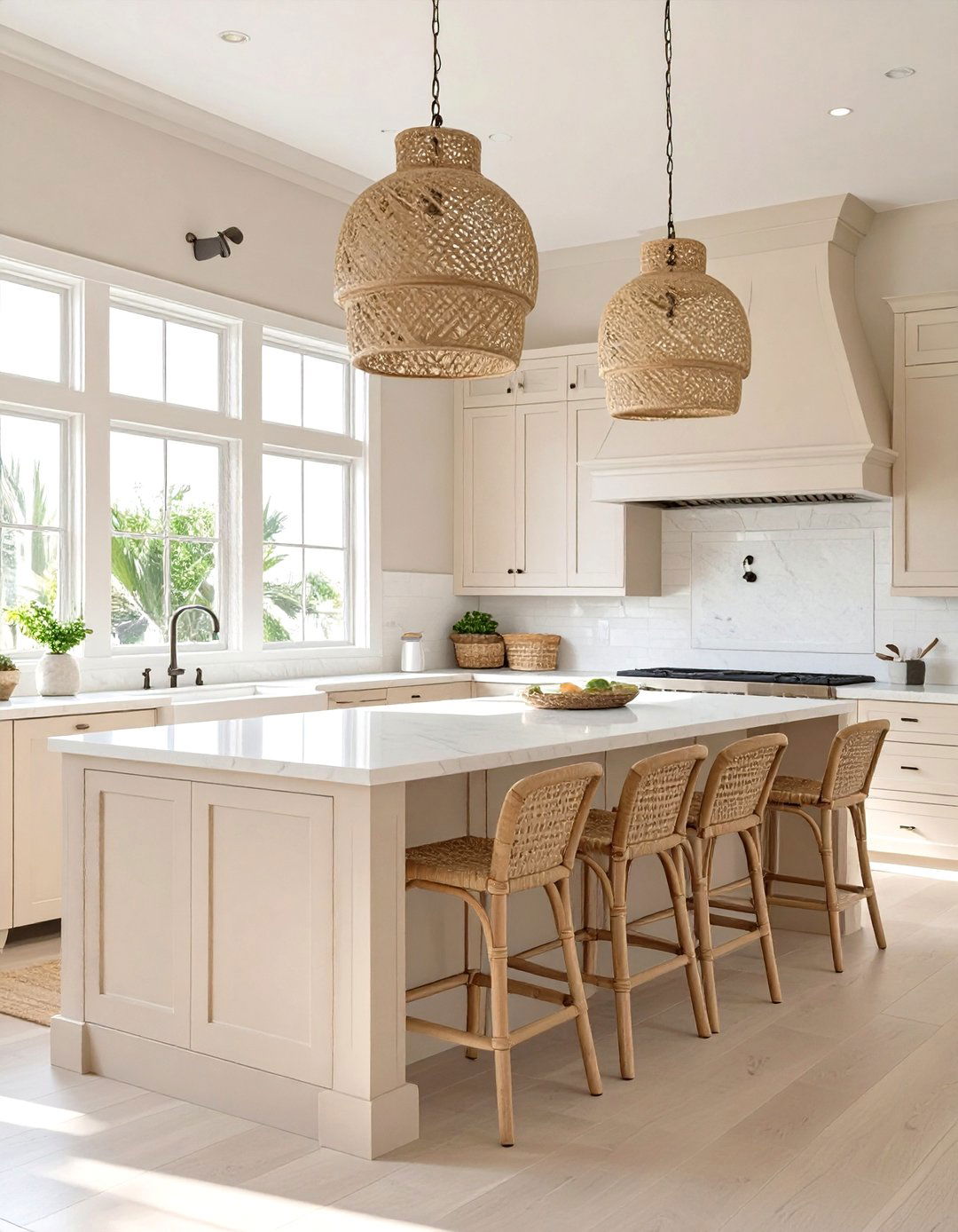 The Coastal Grandmother Kitchen - 30 cozy kitchen decorating ideas