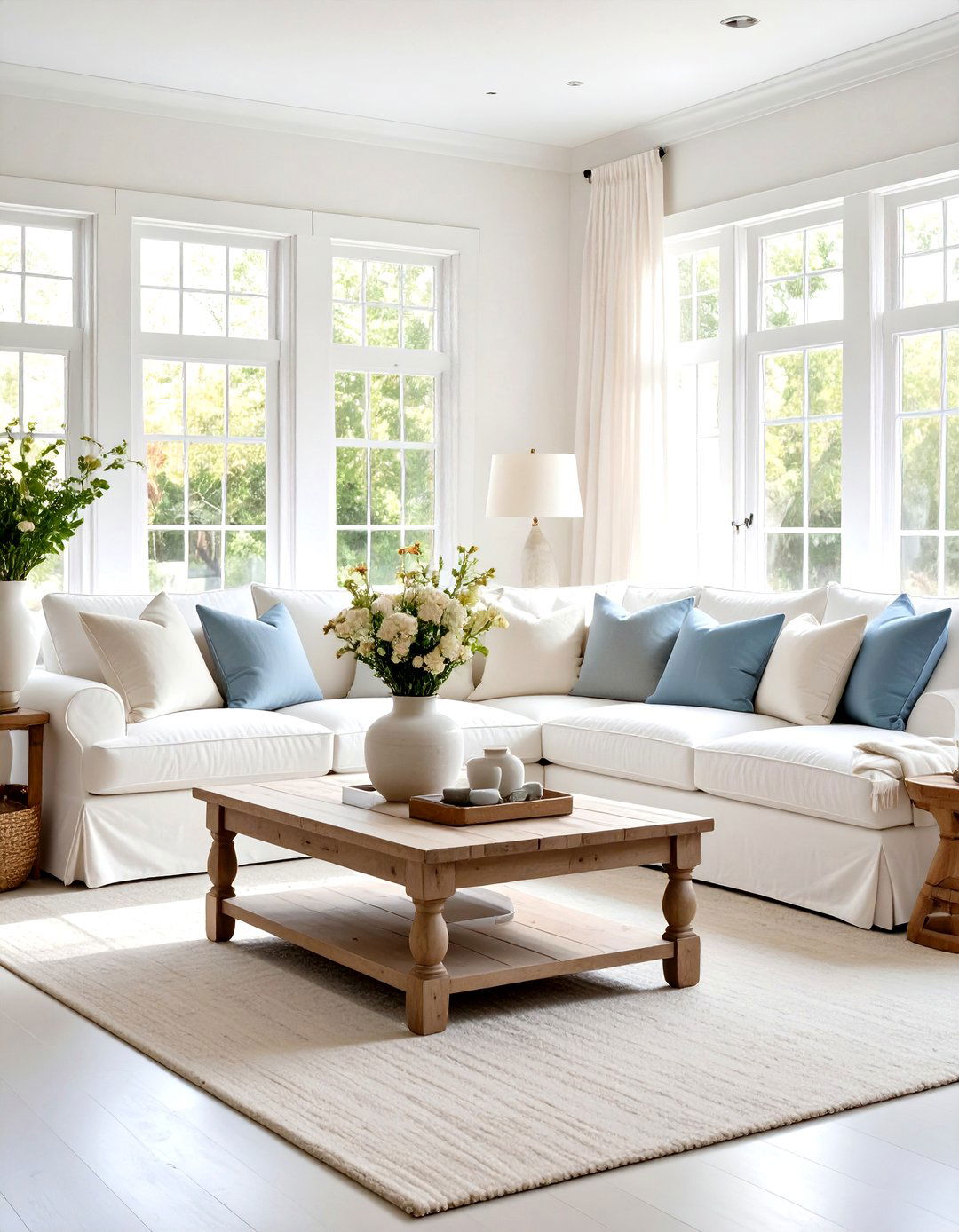 The Coastal Grandmother Living Room - 30 living room remodel ideas