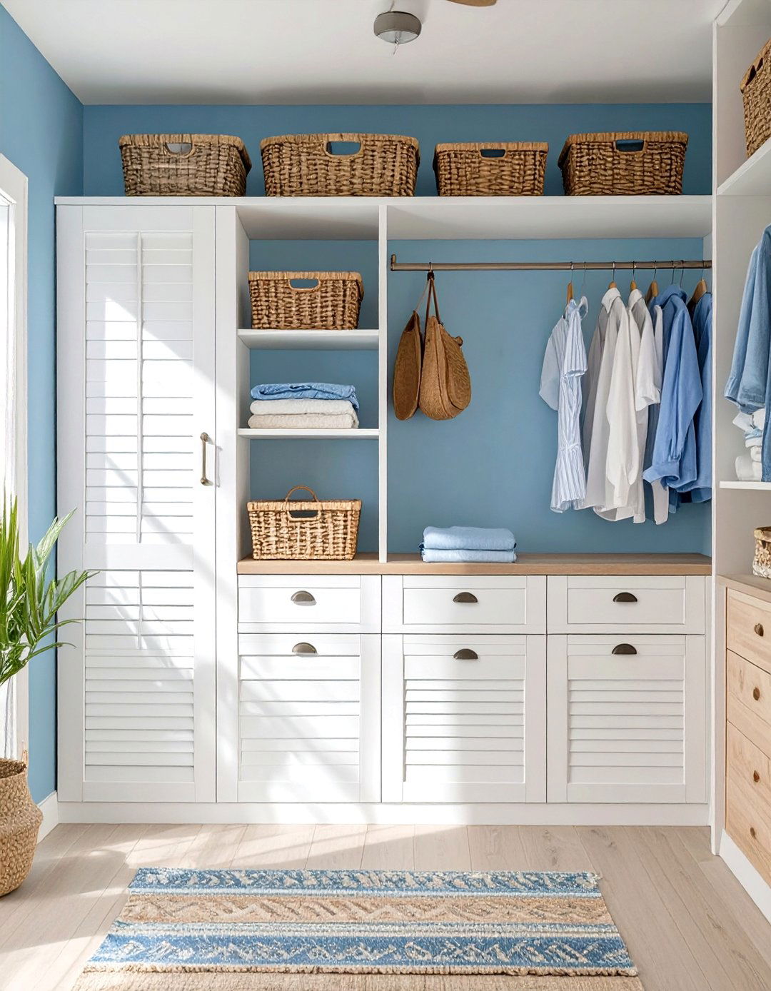 The Coastal Inspired Breezy Closet - 30 home depot closet design ideas