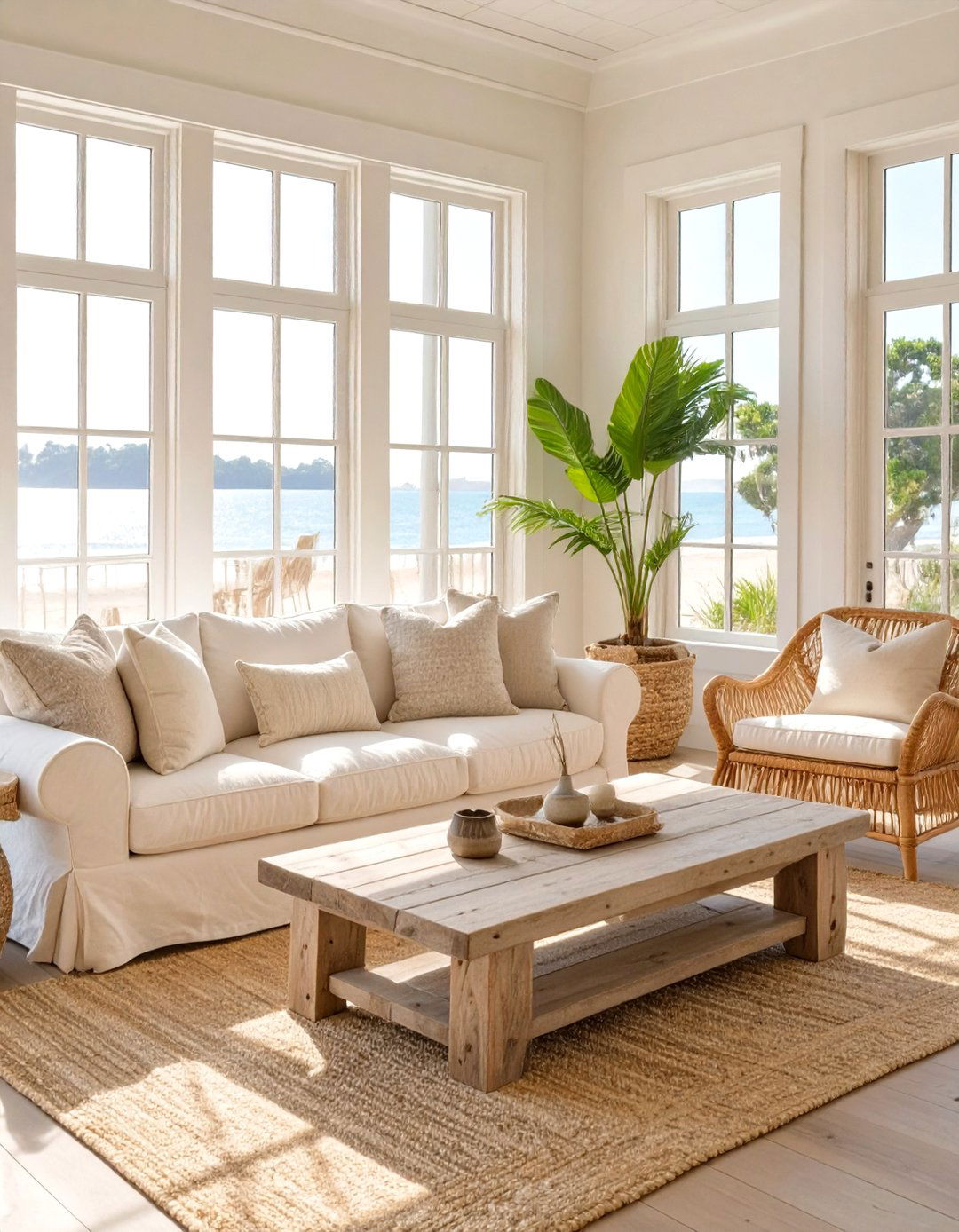 The Coastal Inspired Living Room - 30 mens living room ideas