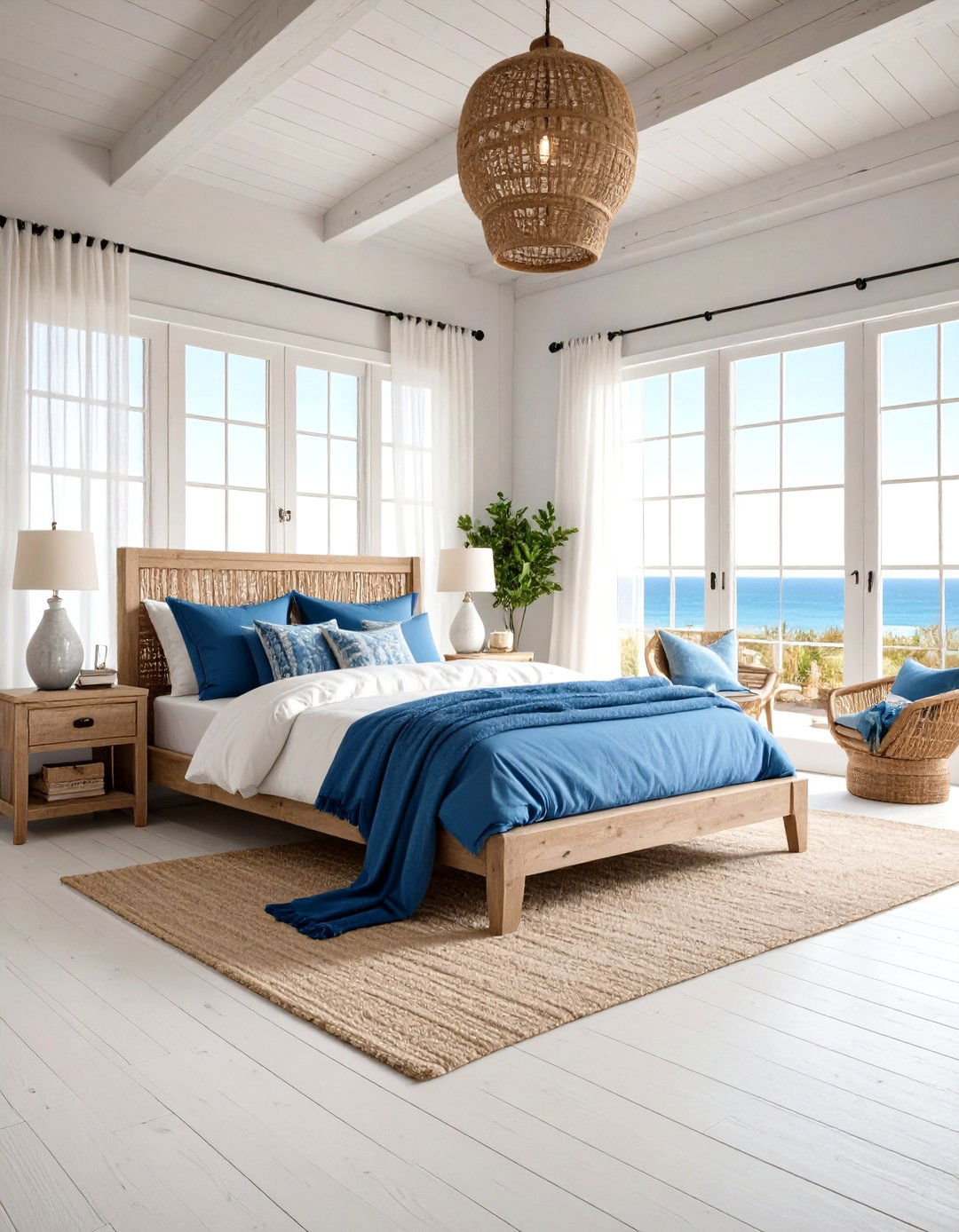 The Coastal Inspired Loft Bedroom - 30 loft bedroom ideas