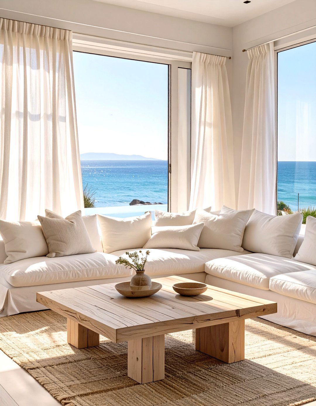 The Coastal Luxury Retreat - 30 how to design a luxury living room ideas
