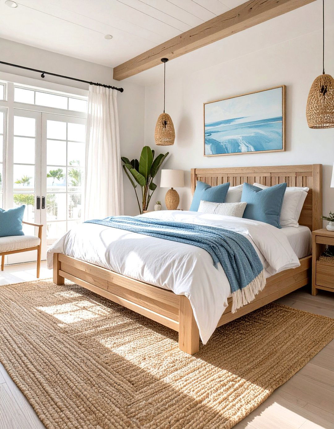The Coastal Modern Bedroom - 30 masculine bedroom ideas