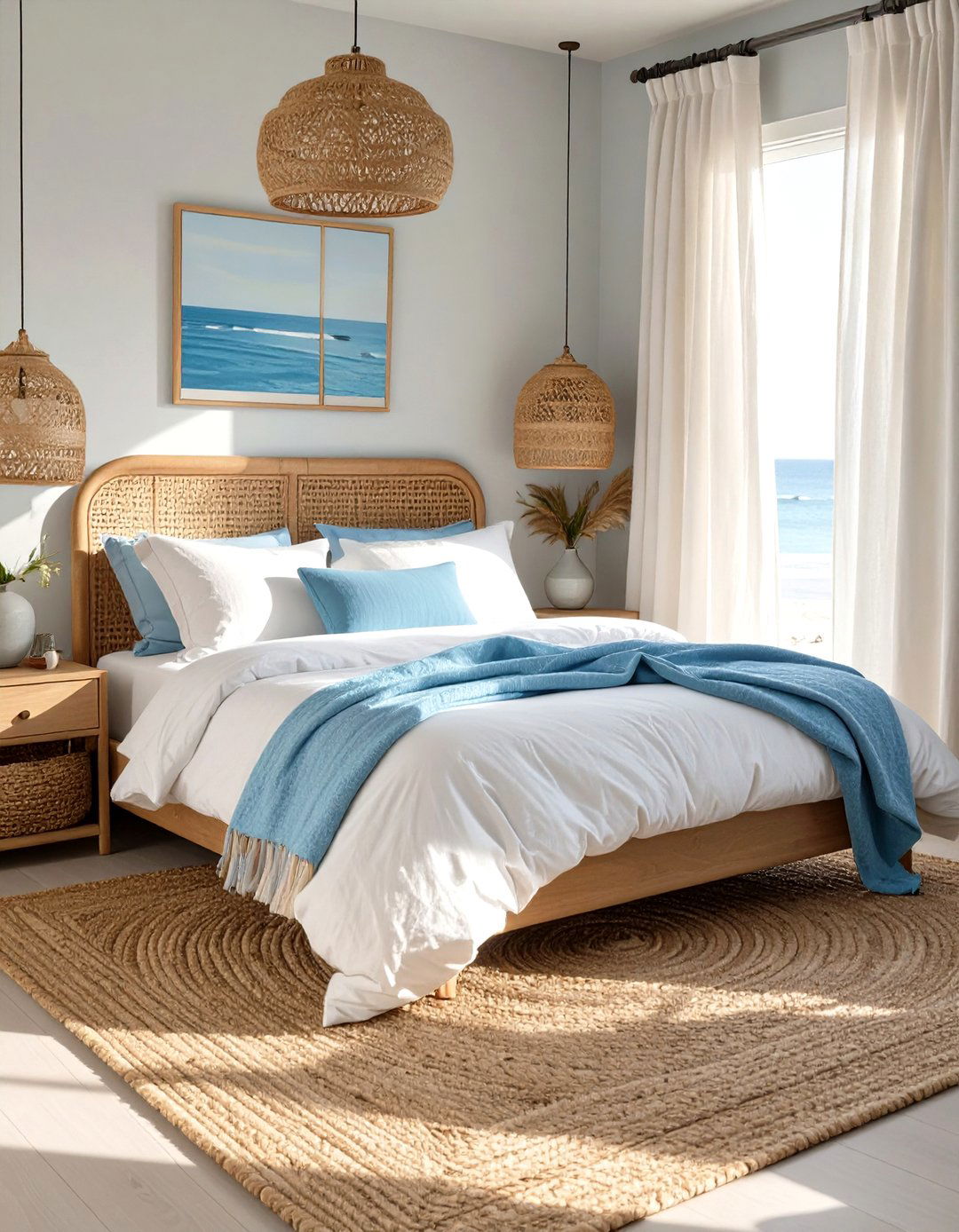 The Coastal Modern Guest Bedroom - 30 modern guest bedroom ideas