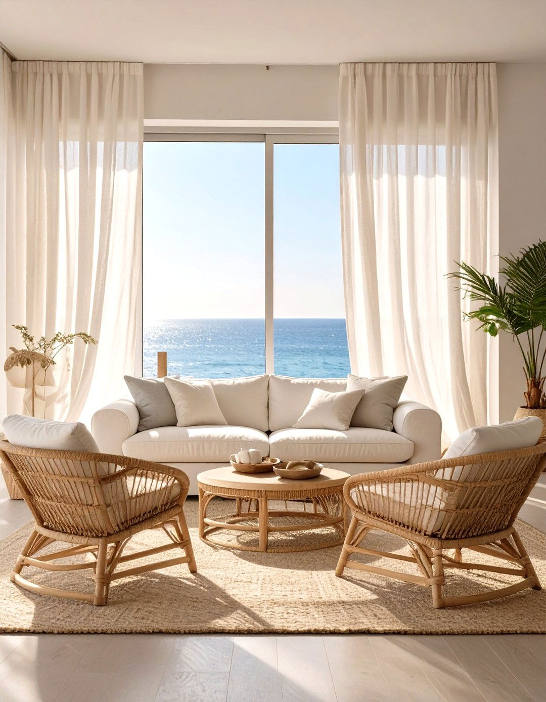 The Coastal Modern Living Room - 30 modern living room decor ideas