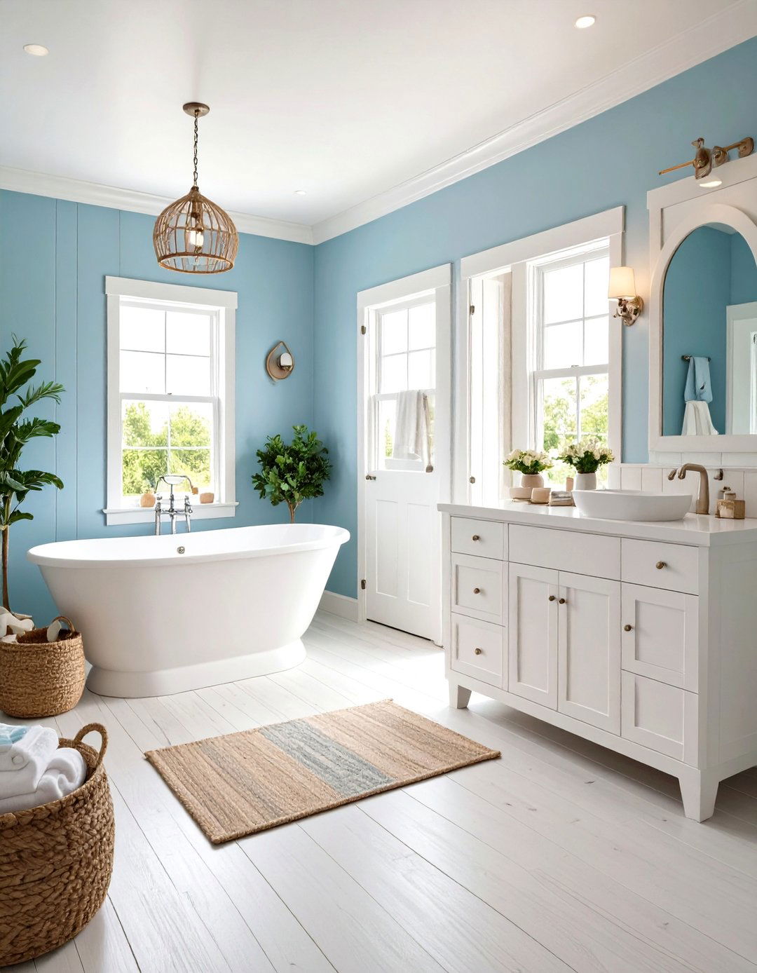 The Coastal Retreat Bathroom - 30 elegant bathroom ideas