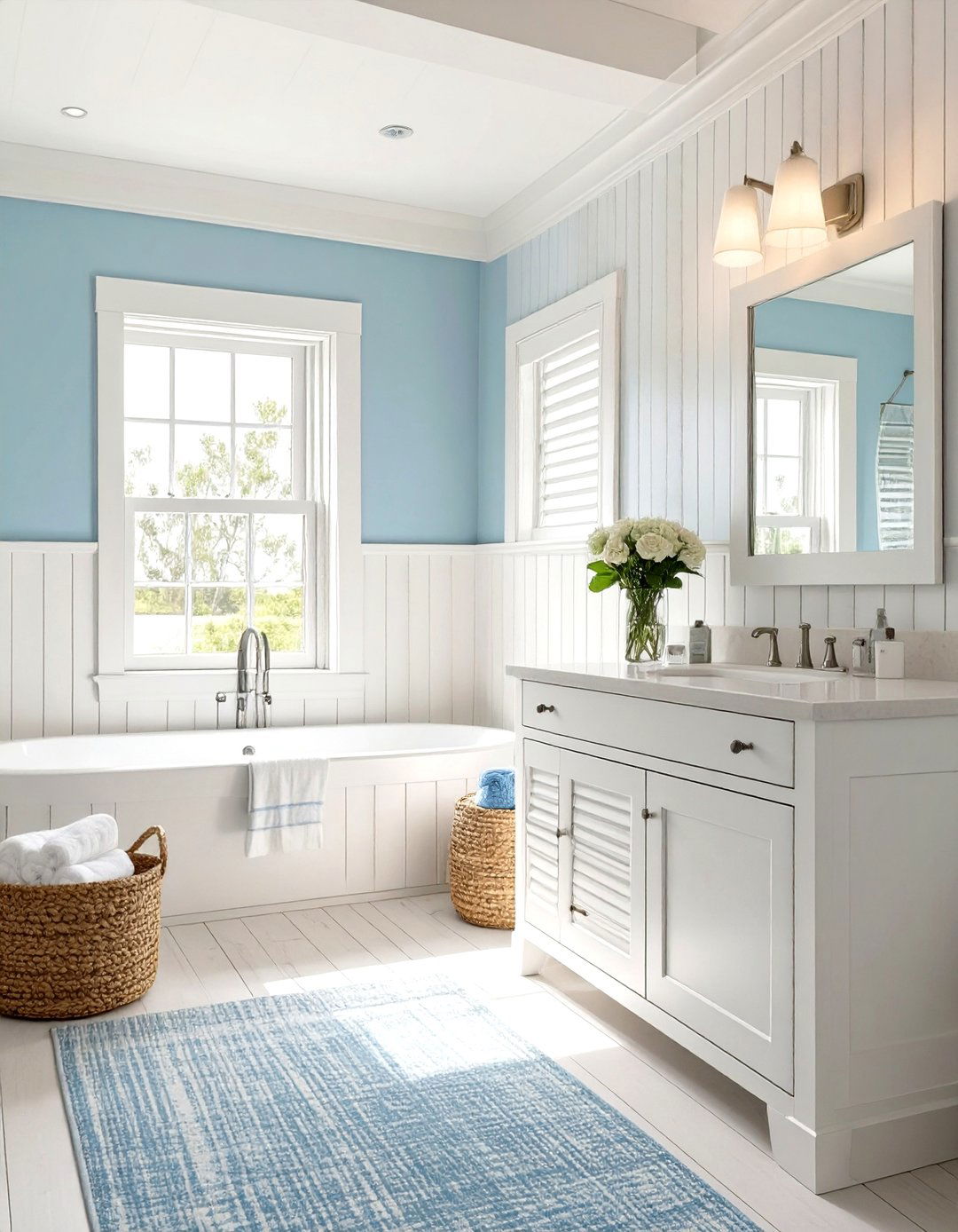 The Coastal Retreat Bathroom - 30 master bathroom ideas photo gallery